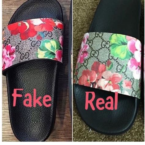 fake real looking gucci slides|gucci slides are they real.